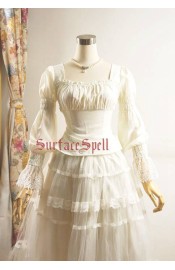 Surface Spell Gothic Dancing Roses Chiffon Blouse